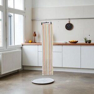 Spring Time Pastel Colored Fabric Table Runner 65" X‎ 14"
